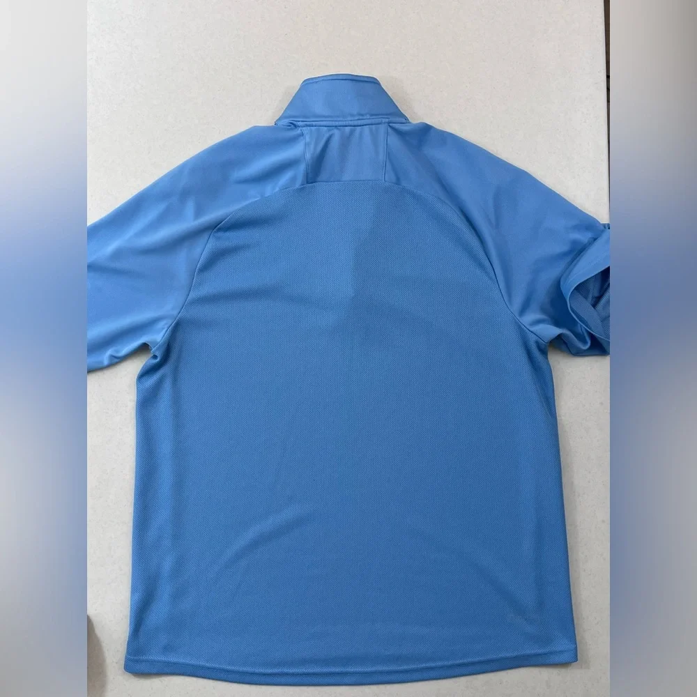 Adidas Men’s Performance 1/4 Zip Short Sleeve Polo. Size Medium.